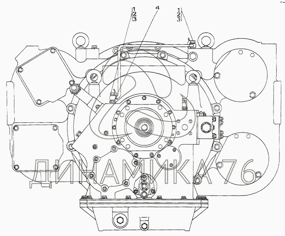 Поворотный редуктор тадано z300 схема