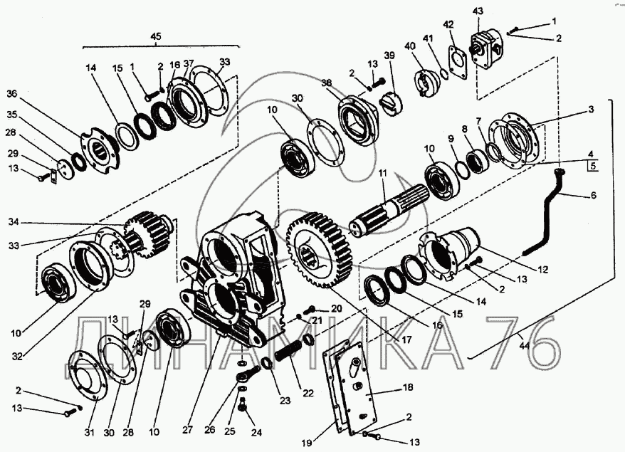 Бортовая к 700 схема