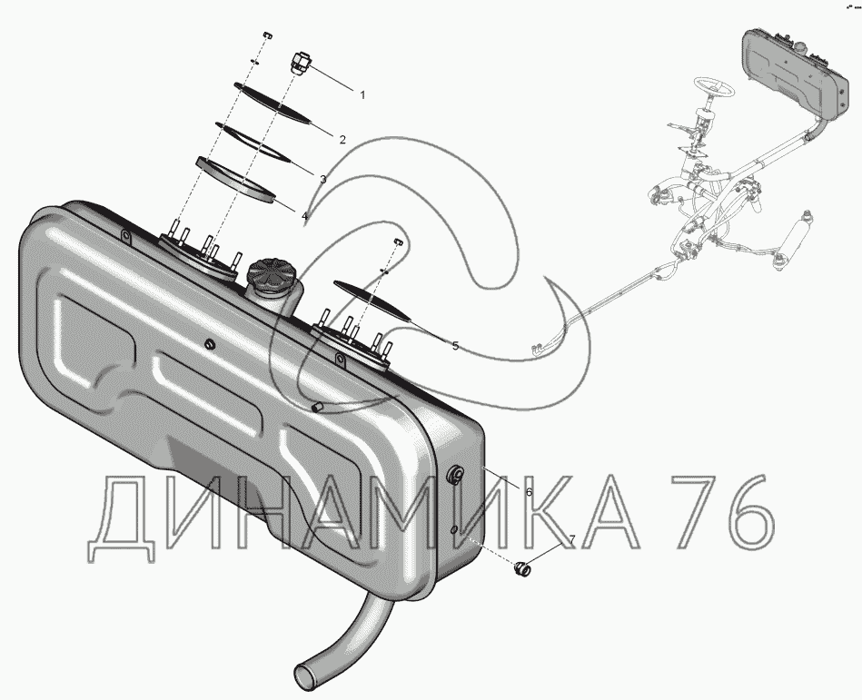 Гидробак к 700 схема