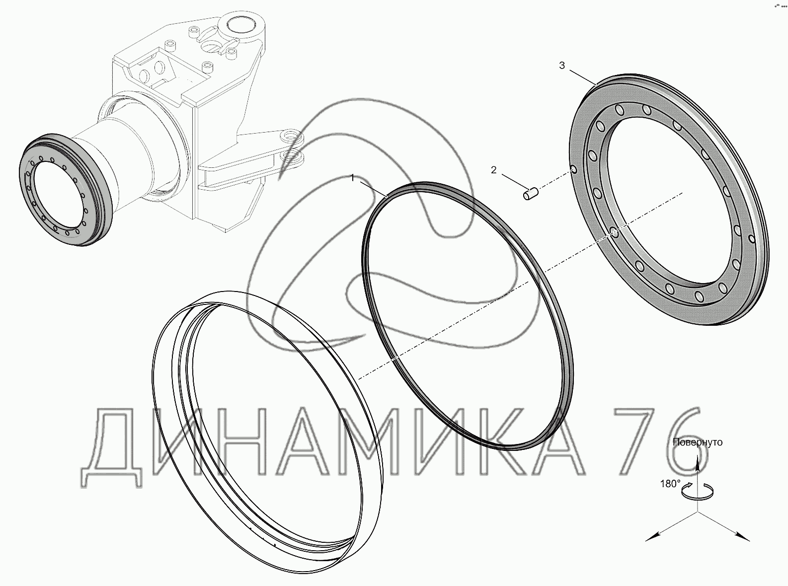 труба шарнира к 744