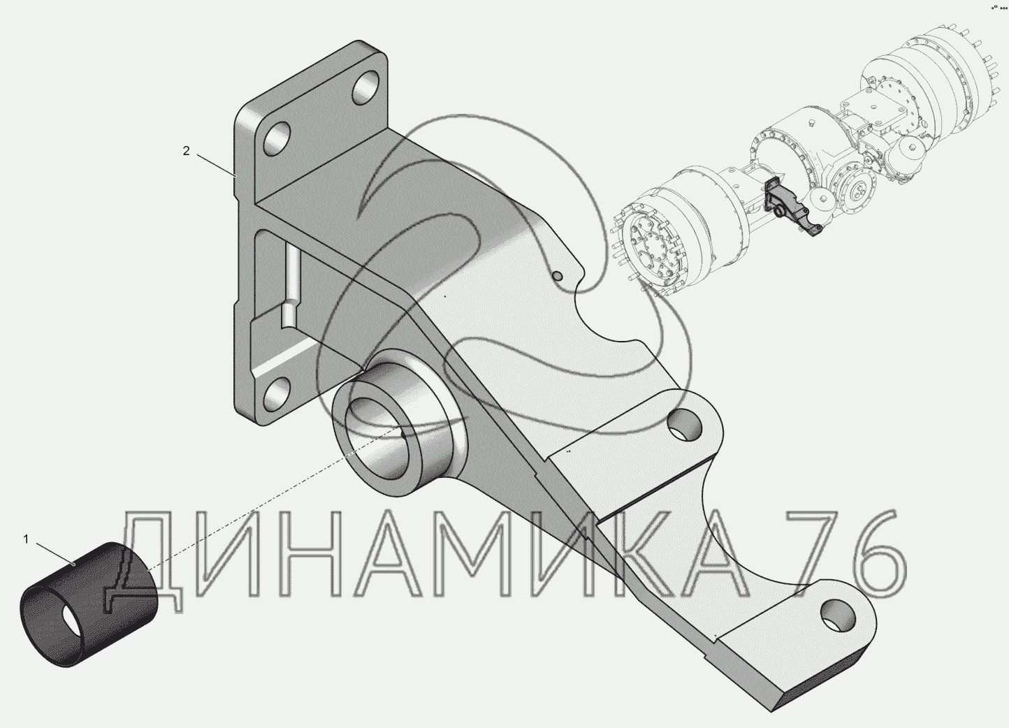 Схема тормоза к 744