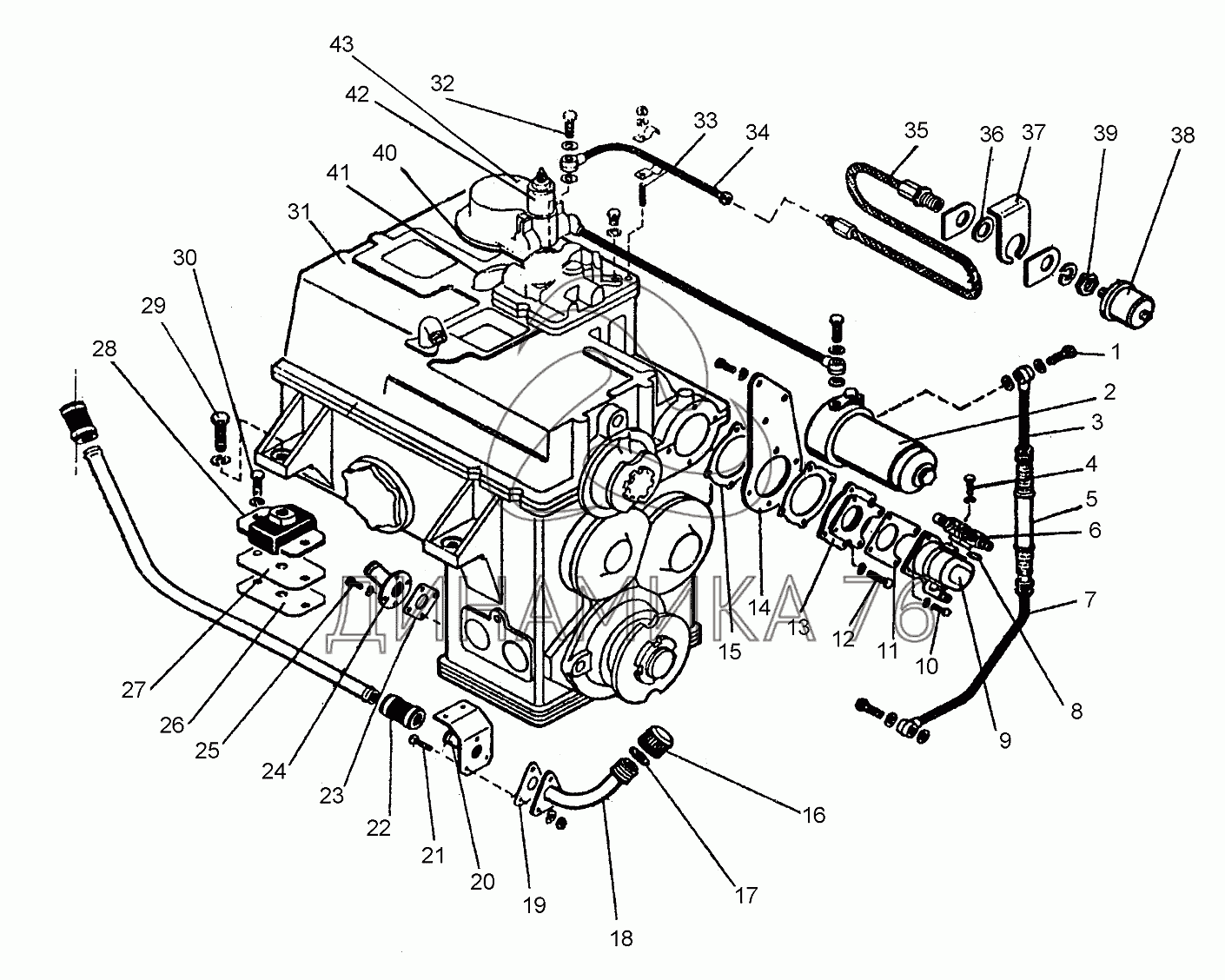 К 744 кпп схема