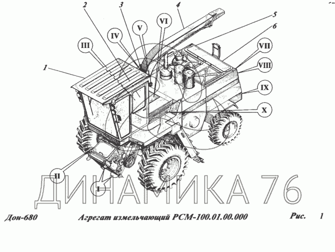 Схема ремней дон 680