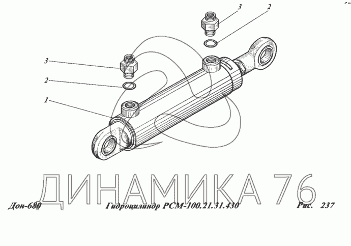 Схема ремней дон 680