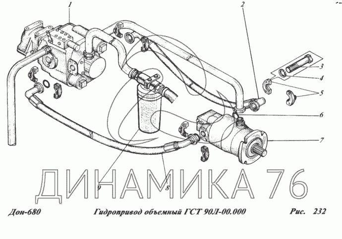 Насос нп 90 схема