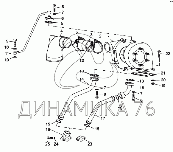 Теплообменник ямз 536 схема