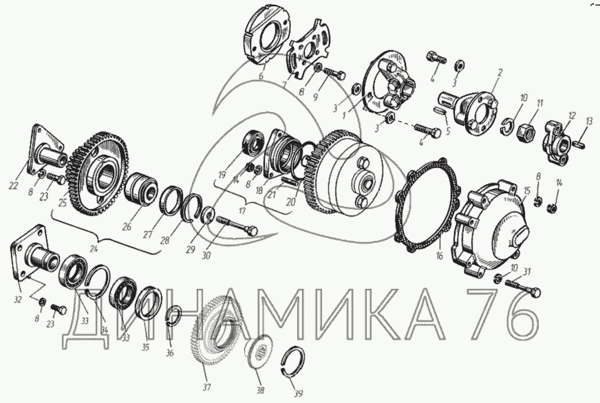 Тмз 8481 чертеж