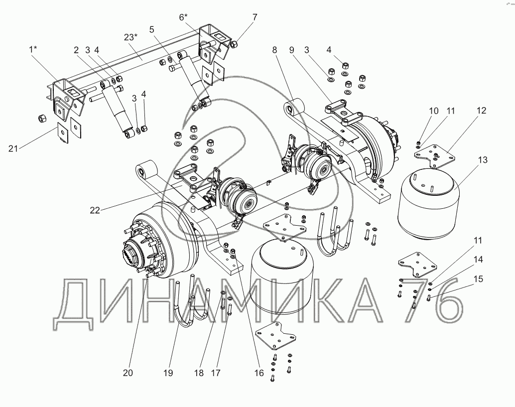 Ось тонар схема