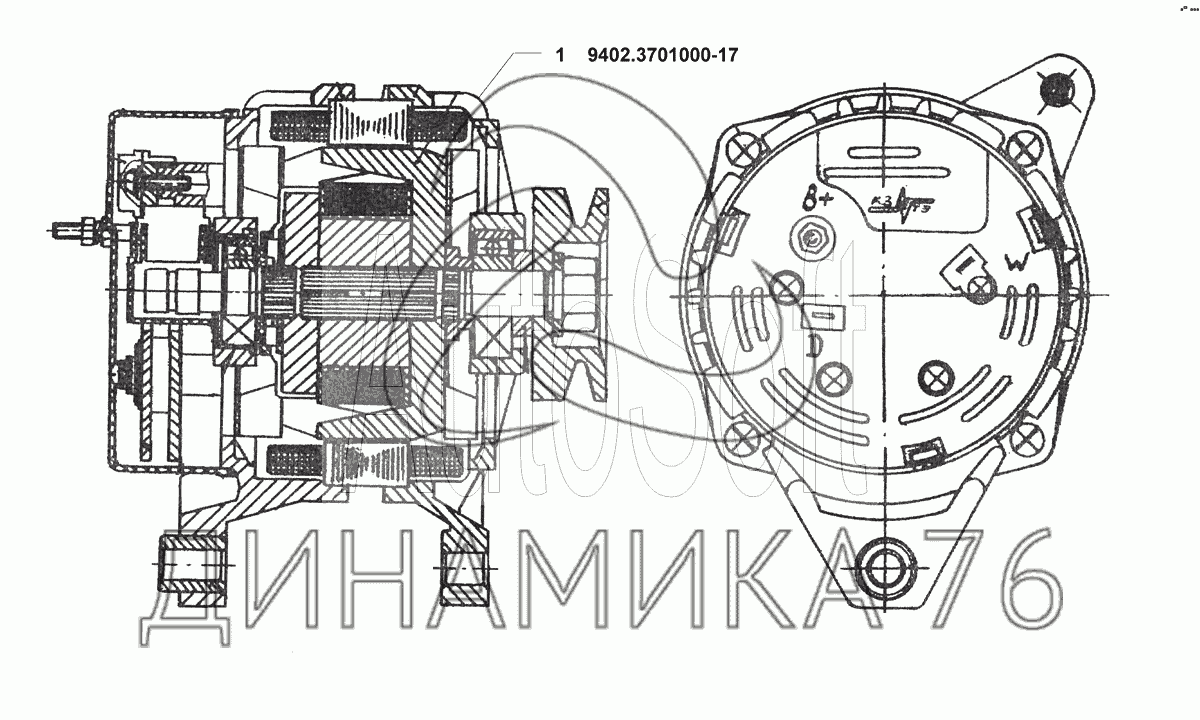 Генератор газель схема