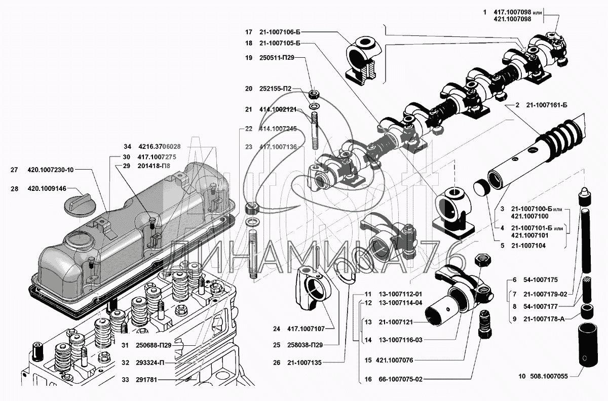 Газель 406 двигатель карбюратор схема зажигания