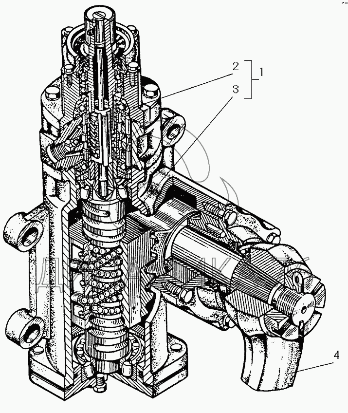 Рулевой редуктор урал 4320 схема