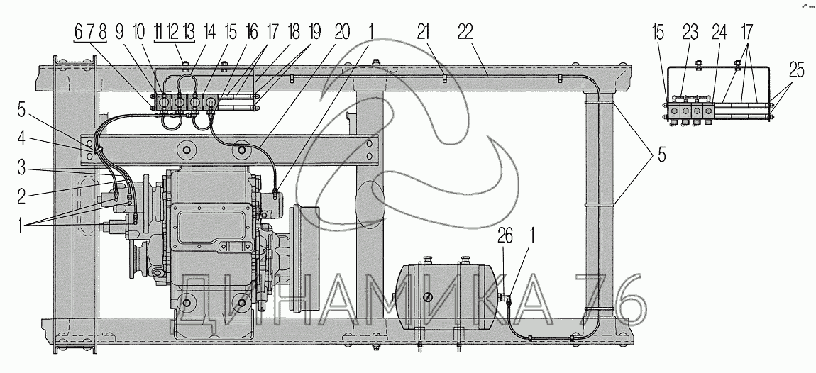 Кпп урал 4320 схема