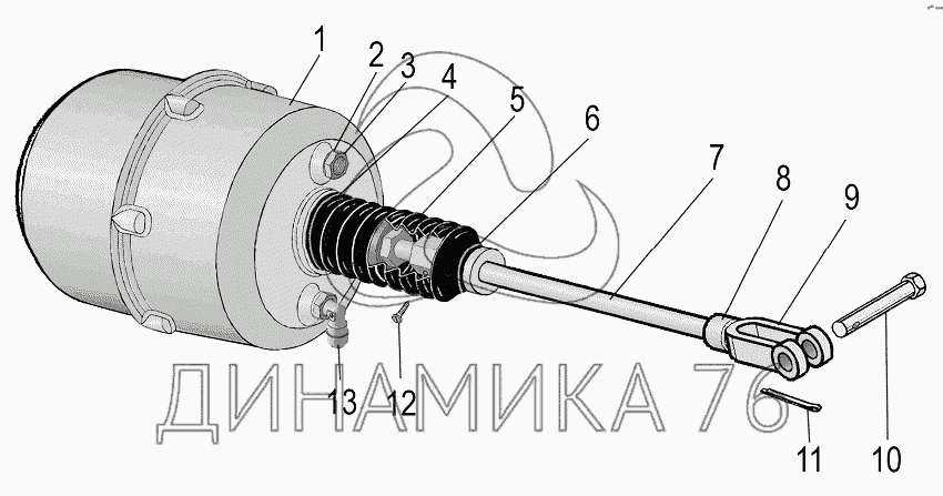 Ручник урал 4320