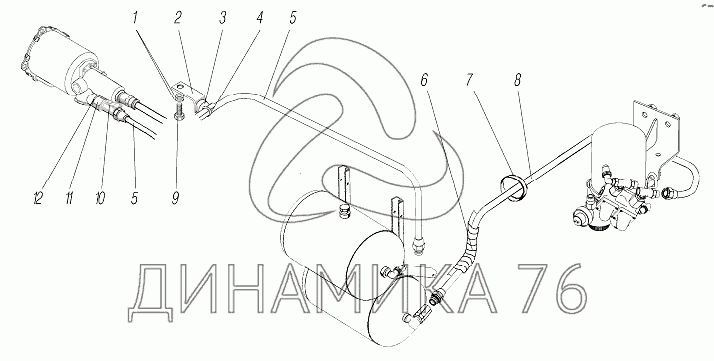 Схема подключения массы урал 4320