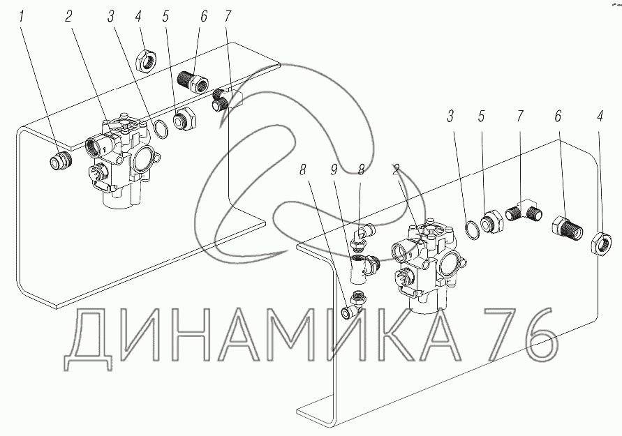 Отопитель урал 4320