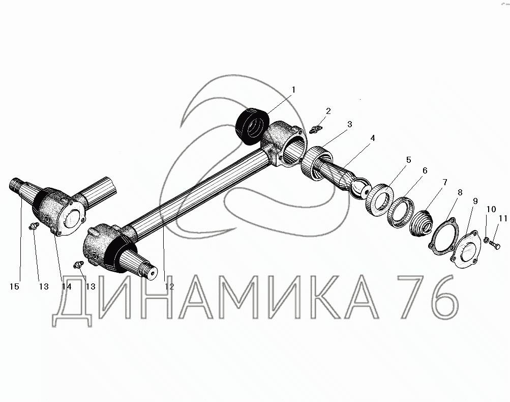 Реактивные тяги урал 4320 нового образца