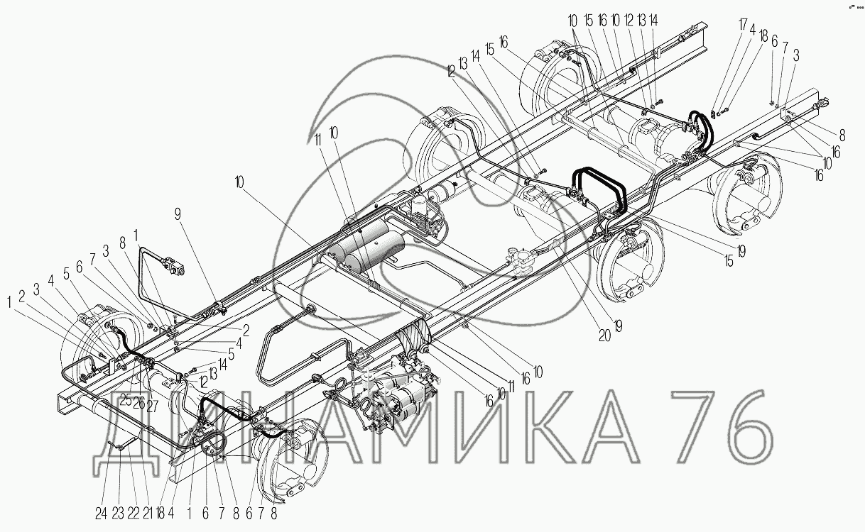 Схема пгу урал 4320