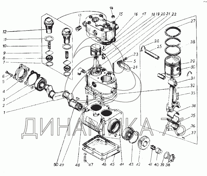 Компрессор урал 4320