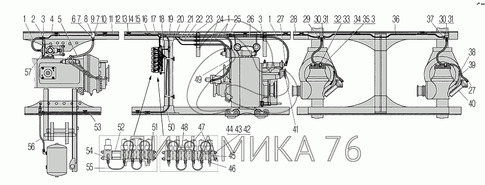 Схема электрическая урал 5323