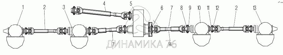 Мотоцикл урал кардан схема