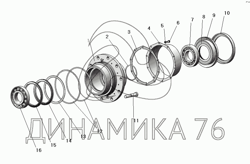 Ступица мотоцикла урал чертеж