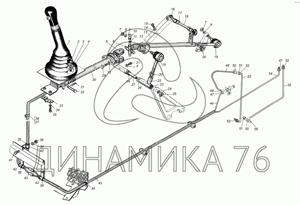 Переключение раздатки урал. Переключение раздатки урал