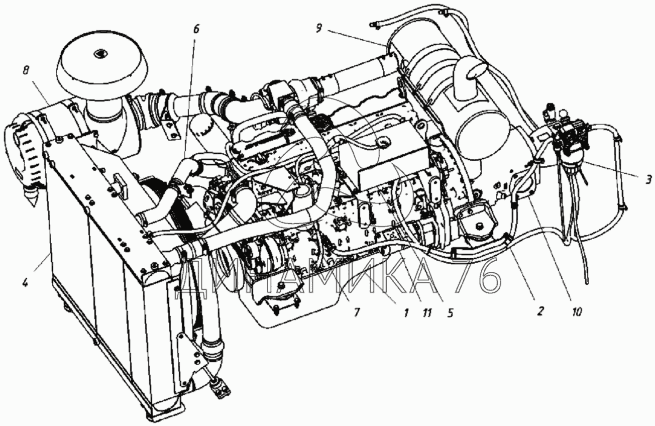 Охладитель ямз. Система охлаждения двигателя ЯМЗ 536. Система охлаждения МАЗ ЯМЗ 536. Двигатель МАЗ ЯМЗ 536 система охлаждения. Система выхлопа двигателя ЯМЗ 536.