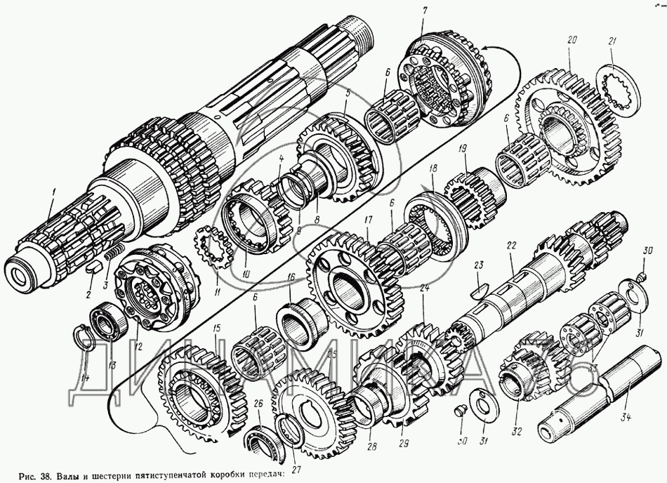 Кпп 152 схема