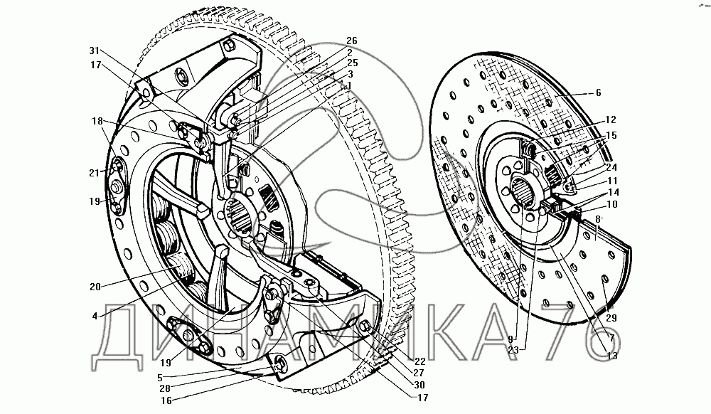 Крепление капота зил 130