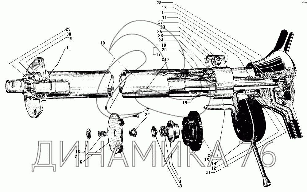 Рулевая зил 130. Механизм рулевой колонки ЗИЛ 130. Винт рулевого управления ЗИЛ 130. Рулевая колонка ЗИЛ 131. Кнопка звукового сигнала ЗИЛ 130.