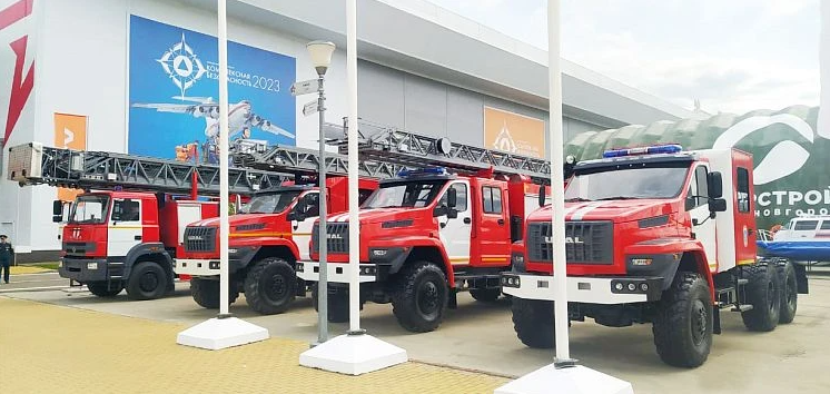Новинки пожарной техники от автомобильного завода «УРАЛ»