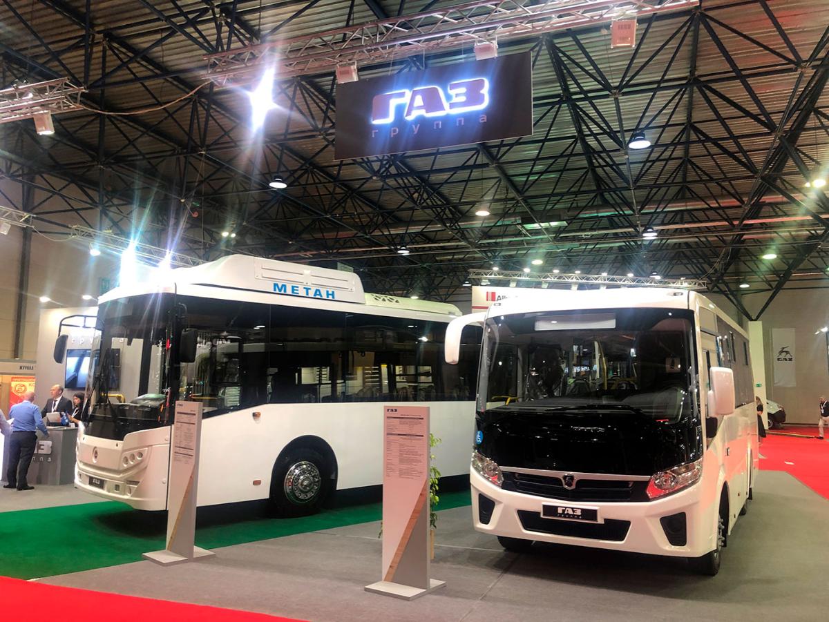 «Вектор NEXT» 7.6 и КАВЗ-4270 на международной автобусной выставке Busworld Central Asia 2019