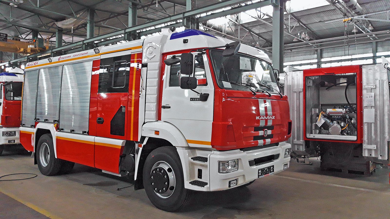 Пожарные машины нового поколения от «КАМАЗ»