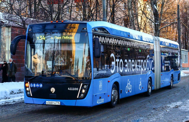 КАМАЗ-6292 – электробус особо большого класса от Камского автозавода