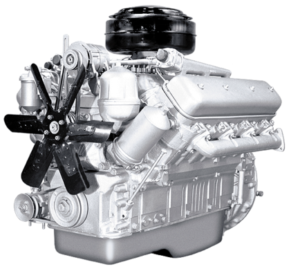 238М2-1000188 Двигатель ЯМЗ-238М2-2 без КПП и сц. (240 л.с.) АВТОДИЗЕЛЬ