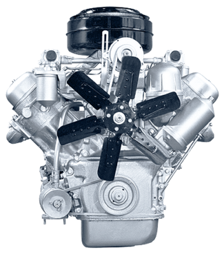 236М2-1000253 Двигатель ЯМЗ-236М2-28 (ЭКСКО, Раскат) без КПП и сц. (180 л.с.) АВТОДИЗЕЛЬ
