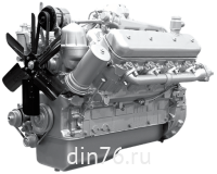 двигатель_ямз_238б_22_моаз_без_кпп_и_сц_300_л_с_автодизель 2_238Б-1000208