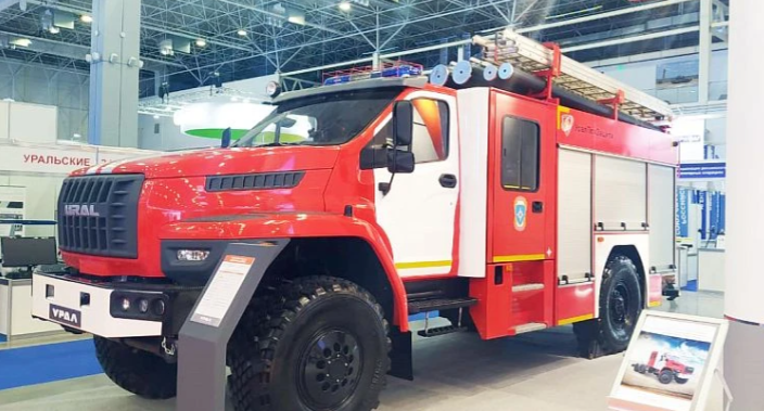 Новинки пожарной техники от автомобильного завода «УРАЛ»
