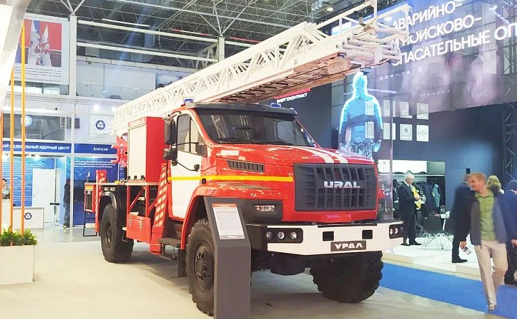 Новинки пожарной техники от автомобильного завода «УРАЛ»