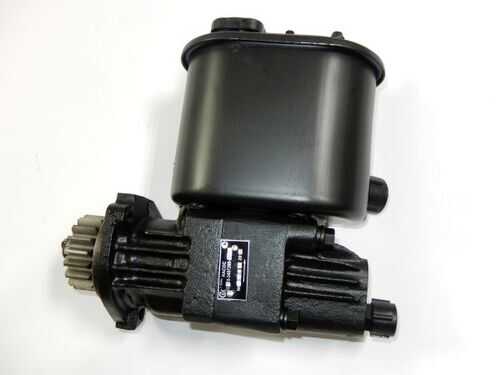 4310-3407200-20 Насос гидроусилителя КАМАЗ в сборе с торцевым штуцером шланга слива 10МПа 1.5л ГИДРОПРИВОД