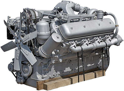 238НД4-1000186 Двигатель ЯМЗ-238НД4-осн. (К-700,744) без КПП и сц. (250 л.с.) АВТОДИЗЕЛЬ
