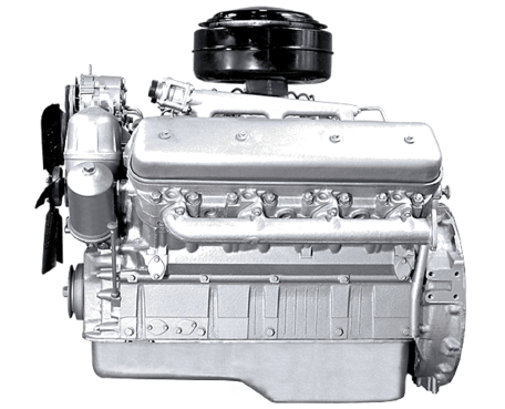 238М2-1000197 Двигатель ЯМЗ-238М2-11 без КПП и сц. (240 л.с.) АВТОДИЗЕЛЬ