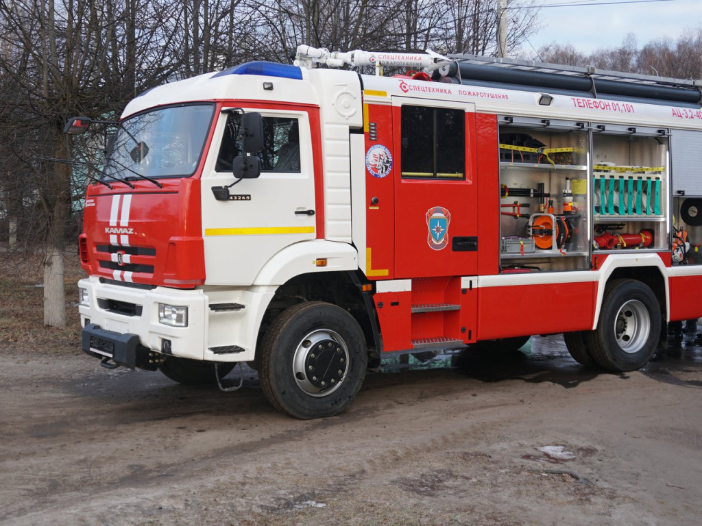 Пожарные машины нового поколения от «КАМАЗ»