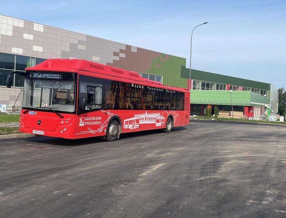 Новые автобусы ЛиАЗ-5292 CNG в Калуге