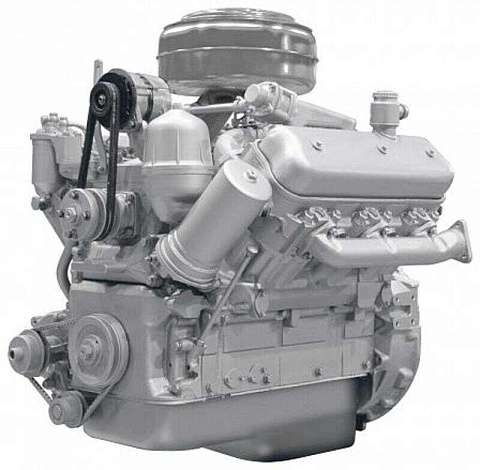 236М2-1000186 Двигатель ЯМЗ-236М2-осн. (Краны дизель-электрические ) без КПП и сц. (180 л.с.) АВТОДИЗЕЛЬ