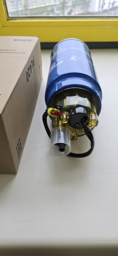 PL420 (F11110) Фильтр топливный КАМАЗ грубой очистки PreLine 420 с подогревом (корпуса) в сборе BMZ