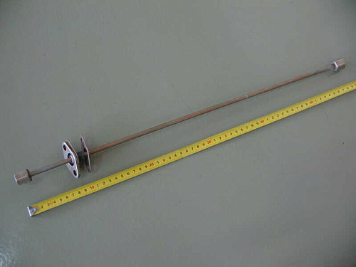 236-1104308-Г Трубка топливная ТНВД прямая L=585мм Н/О