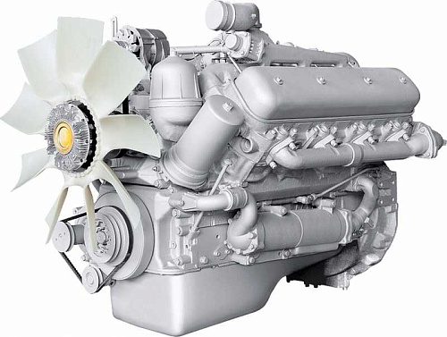 7514-1000186 Двигатель ЯМЗ-7514 без КПП и СЦ Осн. компл.