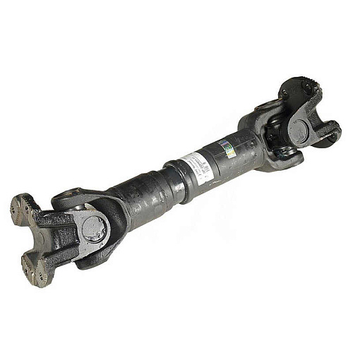 6520-2201011-10 Вал карданный КАМАЗ заднего моста (4 отверстия, торцевые шлицы) L=701+120мм