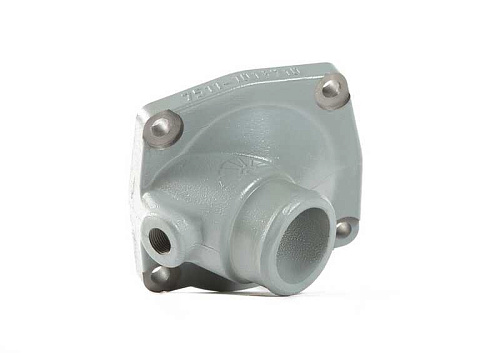 7511-1013710 Крышка теплообменника 7511.1013600 МАЗ (алюминиевая) задняя